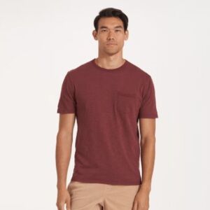 Men's vuori Burgundy T-Shirt